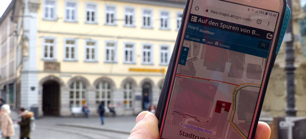 Per Smartphone Würzburg entdecken